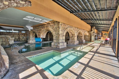 Indoor pool, a heated pool