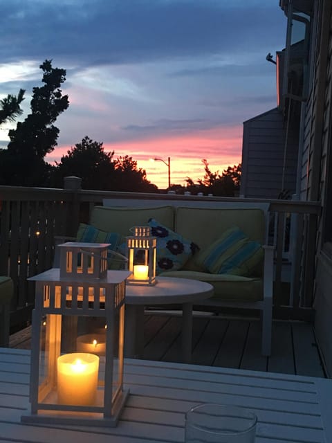 Sunset from the front deck...