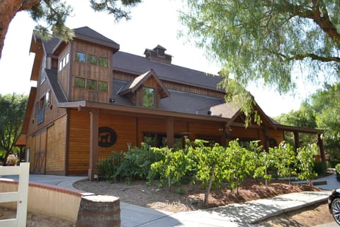 "The Grand Lodge" This is the Main Tasting Room. Located on the same property.
