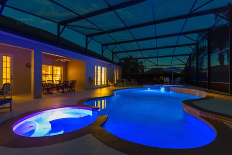 Pool at night - perfect relaxation