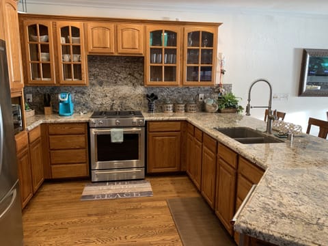 Upstairs main kitchen