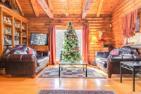 We provide a decorated Christmas tree for you if you want one.