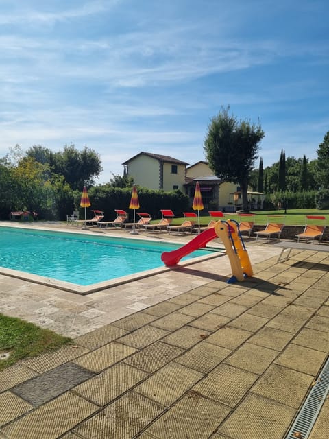 Villa and the large pool