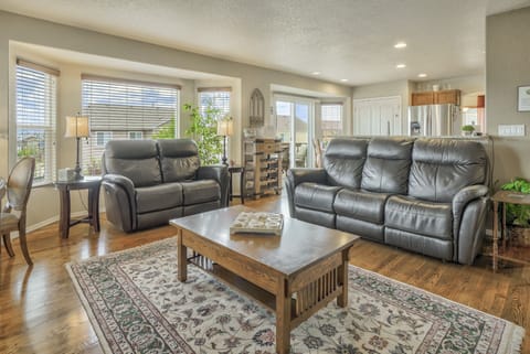 Family Room conveniently opens to the Kitchen!