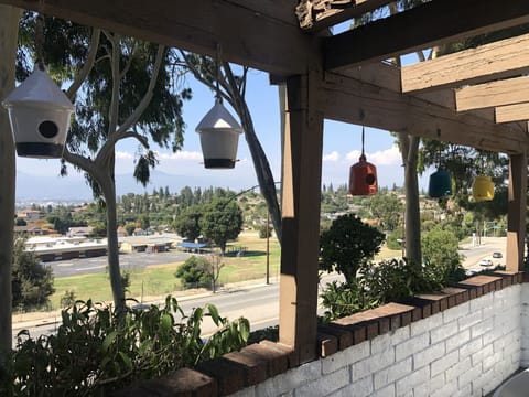 Patio with Mountain View