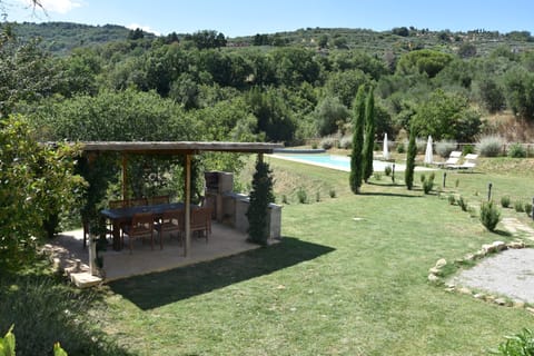 view from the outside staircase of the house 