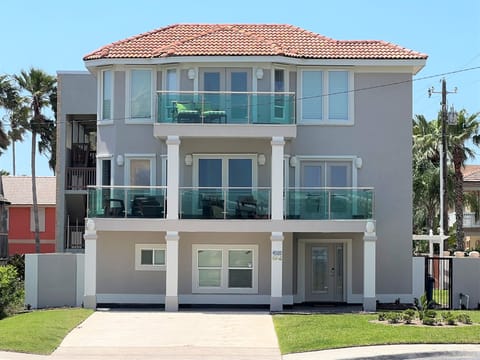 So upscale,w/glass balconies, the epitome of luxury!Located 100ft from the beach
