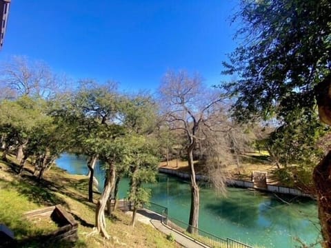 Direct river view from the private patio
