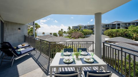 The balcony is a great place to relax, overlooking the Ocean…