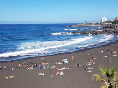 Beach nearby, beach towels