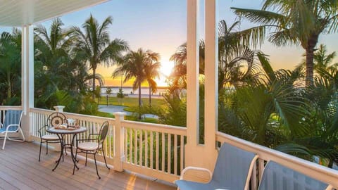 You'll have a front row seat to nightly Key West sunsets...