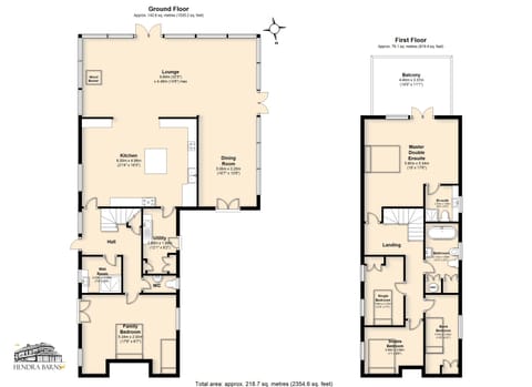 Hendra Barn floorplan