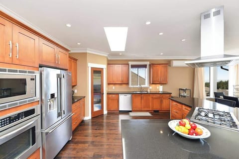 Upper Main level kitchen. 