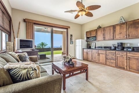 Ohana Room/Separate Living Area at Kona Hawai'i Vacation Rentals
