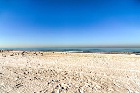 On the beach