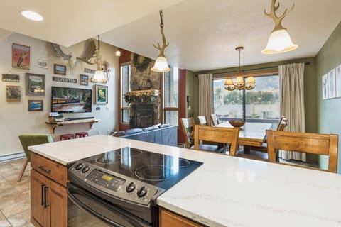 Kitchen, Dining and Main Living Space