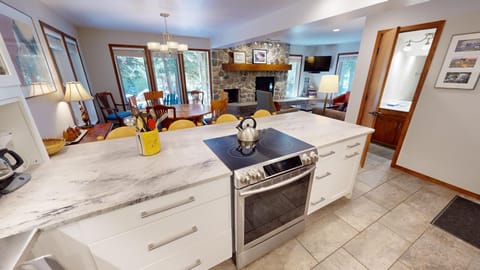 Main Floor Living Area from Kitchen - Main Floor Living Area from Kitchen