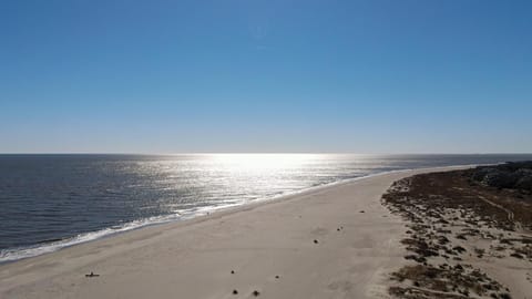 On the beach