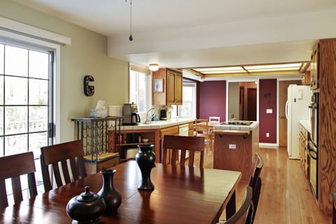 Dining Room is off the Kitchen for Easy Meal Prep and Service