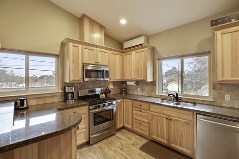 Lots of light from the upstairs second-floor windows