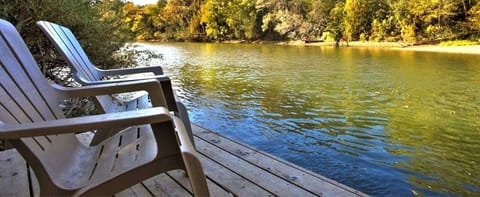 Grab your favorite seat on your private dock