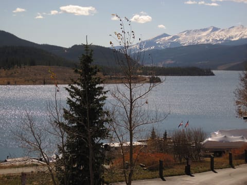 Deck View of Lake and Mountains - Deck View of Lake and Mountains