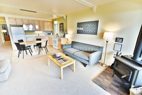 Living Room with Fireplace - Living Room with Fireplace