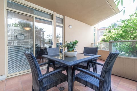Patio dining area perfect for relaxing meals outdoors