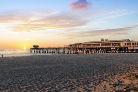 On the beach