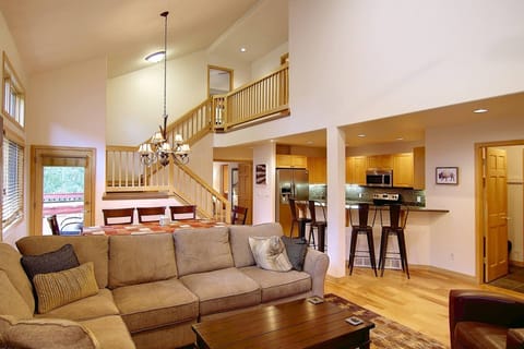 Take a seat anywhere in the home and feel included in every conversation.