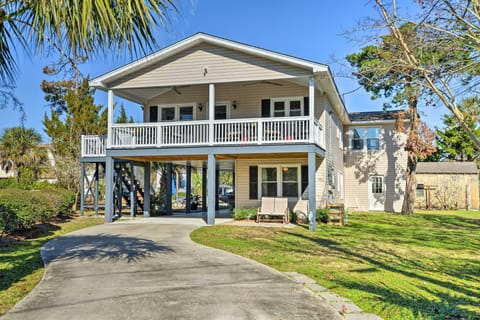 Surfside Beach Vacation Rental | 4BR | 3BA | Stairs Required | 2,251 Sq Ft