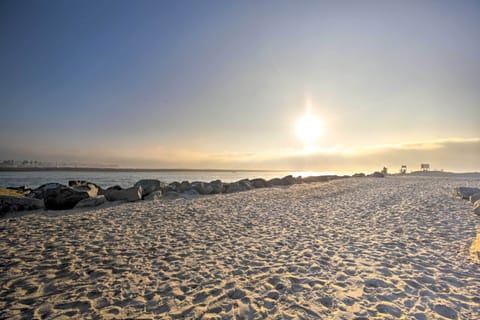 On the beach