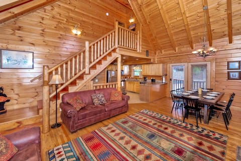 There are two bedrooms off this main living area. Let's check them out.