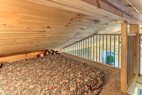 Loft with Queen & Twin Mattress | Access by Ladder
