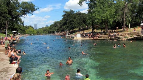 Barton Springs Pool nearby.