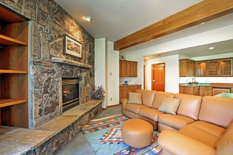 Den | Gas Fireplace