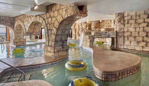 Indoor pool, a heated pool