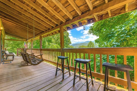 Gatlinburg Vacation Rental | 3BR | 2BA | Stairs Required | 1,872 Sq Ft