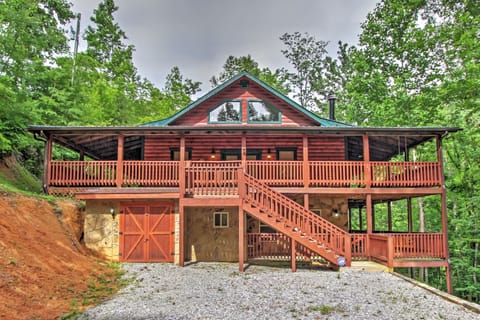 Property Exterior | Multi-Level Cabin