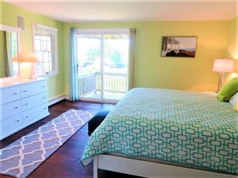 Bedroom #4 First floor Master with King bed and private deck-19 Bob White Lane South Harwich Cape Cod New England Vacation Rentals