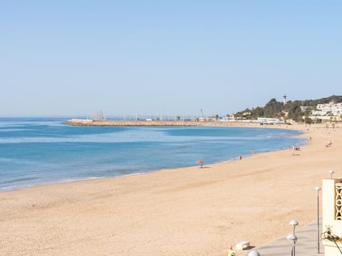 On the beach