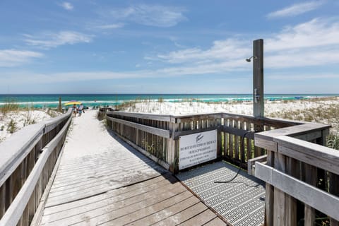 On the beach