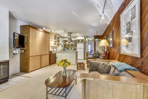 View from front entry over whole unit