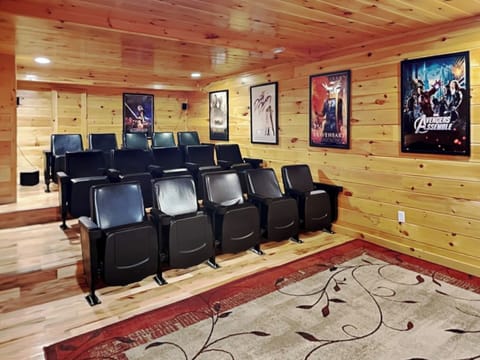 Movie Theater, Seating for 15, First Floor