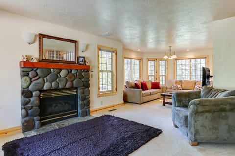 Family Room with Gas Fireplace