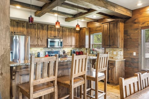 Breakfast bar for 3 more