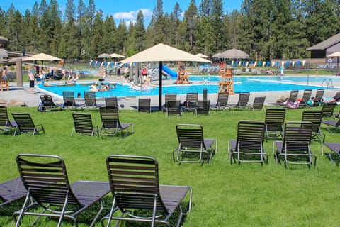 Indoor pool, a heated pool