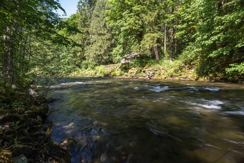 Salmon River Getaway - River access from Salmon River Getaway.