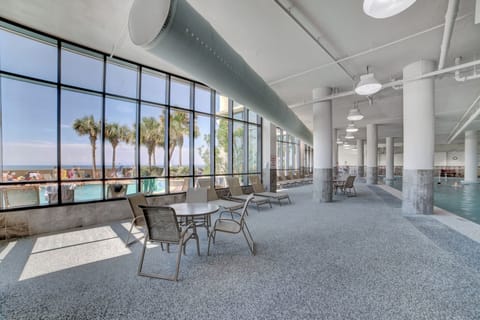 Indoor pool, a heated pool