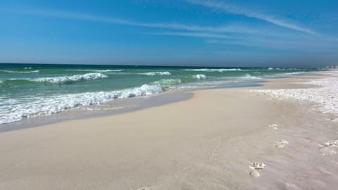 On the beach